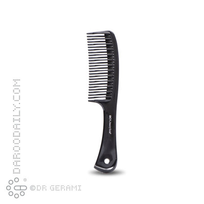 شانه مو دسته دار گرافیت استایل سایز بزرگ بیول