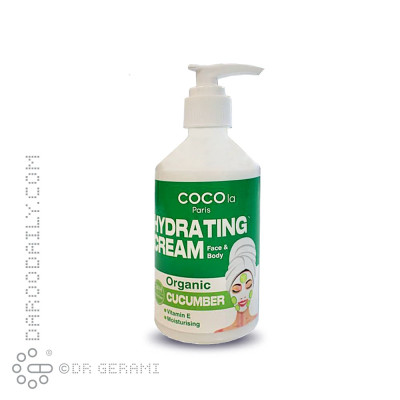 کرم آبرسان حاوی عصاره خیار کوکولا پاریس 250 میلی لیتری