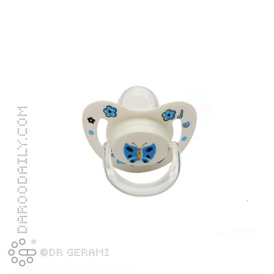 پستانک ارتودنسی طرح دار سیلیکونی بی بی لوکس کد 064