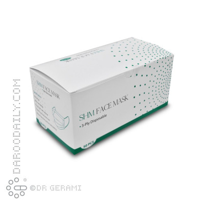 ماسک سه لایه اس اچ ام 50 عددی