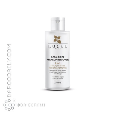 تونر پاک کننده آرایش صورت و چشم لوسل 150 میلی لیتری