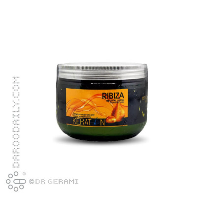 ماسک مو درمانی حاوی کراتین ریبیزا 500 میلی لیتری