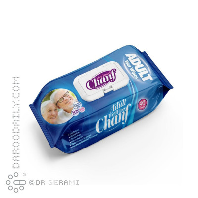 دستمال مرطوب سالمندان و بزرگسالان چانف 90 عددی