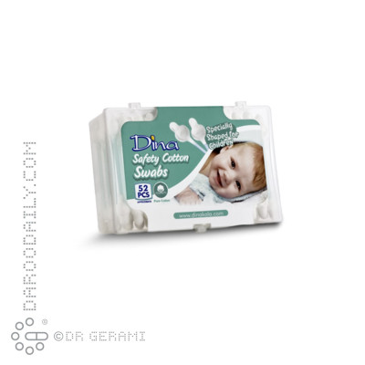 گوش پاک کن کودک دینا 52 عددی