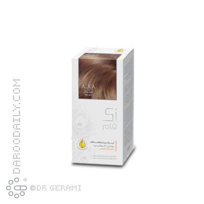 کیت رنگ موی بلوند روشن دبل موکا سری موکا زی فام شماره 8.88