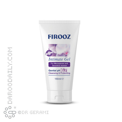 ژل بهداشتی بانوان یائسه و حساس فیروز 150 میلی لیتری