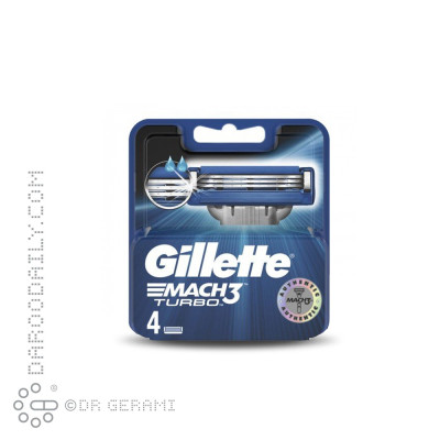 تیغ یدک مدل Mach 3 ژیلت 4 عددی