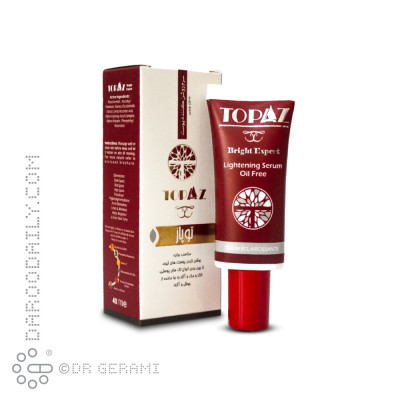 سرم روشن کننده و ضد لک توپاز 40 میلی لیتری