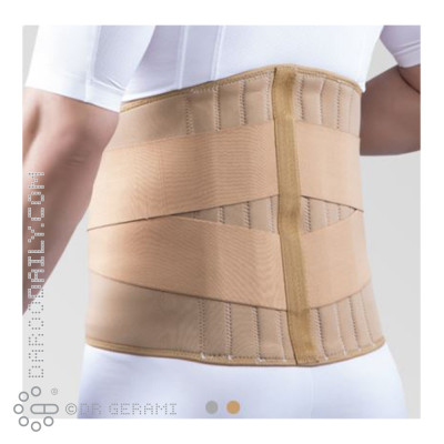 کمربند طبی سخت نئوپرنی پاک سمن سایز بزرگ