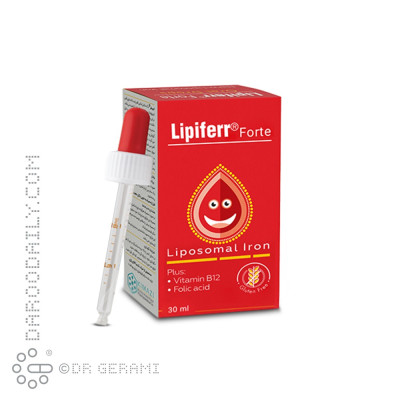 قطره آهن لیپیفر فورت کیمیا کالا رازی 30 میلی لیتری