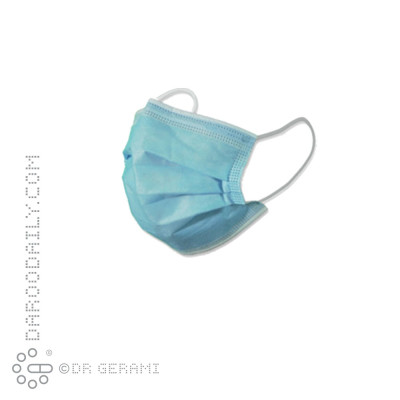 ماسک سه لایه آبی پزشکی بهنود 10 عددی