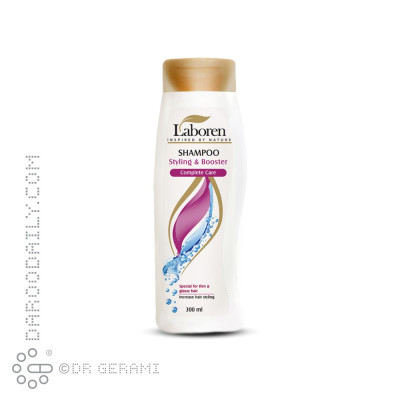 شامپو حالت دهنده و تقویت کننده موهای نازک لابورن 300 میلی لیتری