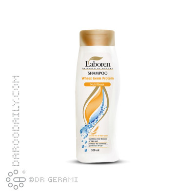 شامپو مو حاوی پروتئین جوانه گندم لابورن 300 میلی لیتری