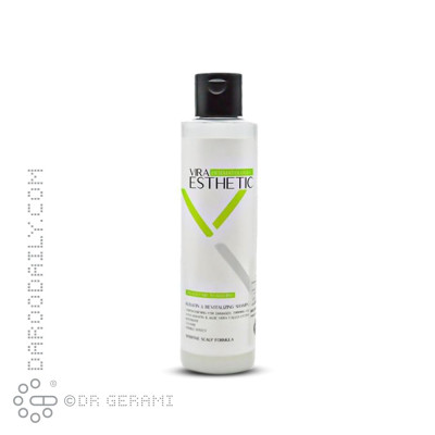 شامپو تقویت کننده مو حاوی کراتین ویرا استتیک 200 میلی لیتری