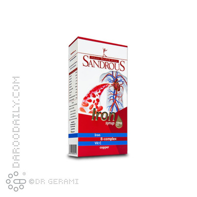 شربت آهن سندروس 200 میلی لیتری