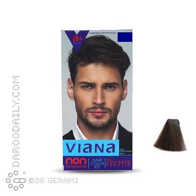 کیت رنگ مو دودی آقایان ویانا شماره 4.1