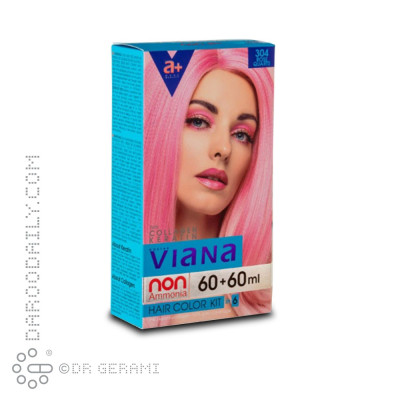 کیت رنگ مو رز کوارتز ویانا شماره 304