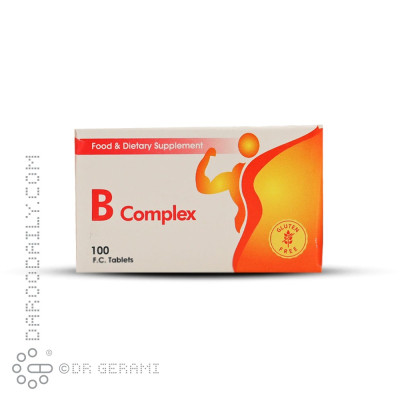 قرص ویتامین ب کمپلکس داروپخش 100 عددی