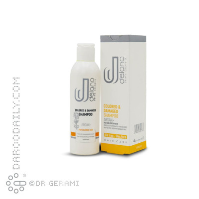 شامپو موهای رنگ شده آرگان پلاس دلانو ۲۰۰ میلی لیتری