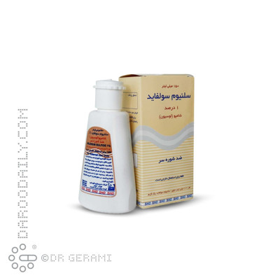 شامپو ضد شوره سلنیوم سولفاید ۱ درصد شهر دارو 150 میلی لیتری