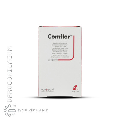 کپسول پروبیوتیک کام فلور فرابیوتیک 30 عددی