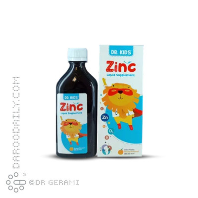 شربت زینک دکتر کیدز ۳۰۰ میلی لیتری
