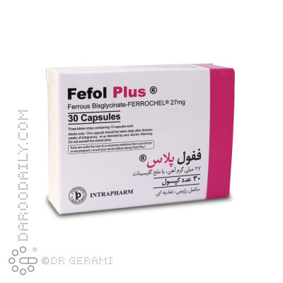کپسول ففول پلاس اینترافارم 30 عددی