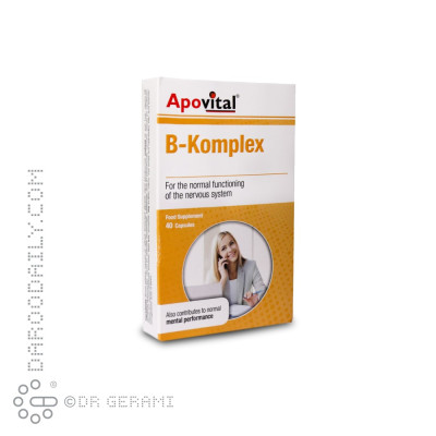کپسول ب کمپلکس آپوویتال 40 عددی