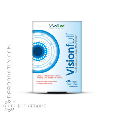 کپسول نرم ژلاتینی ویژن فول ویواتیون 60 عددی