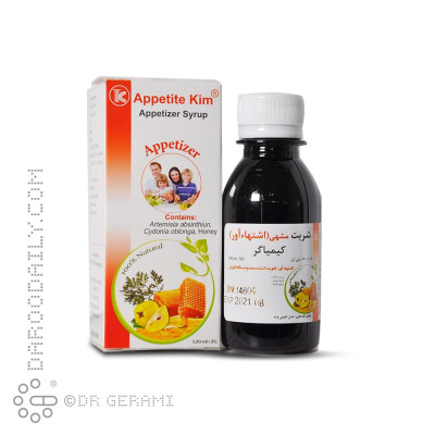 شربت اشتها آور اپتایت کیم کیمیاگر ۱۲۰ میلی لیتری