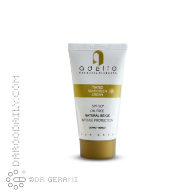 کرم ضد آفتاب بژ طبیعی فاقد چربی SPF50 ادلیو ۵۰ میلی لیتری