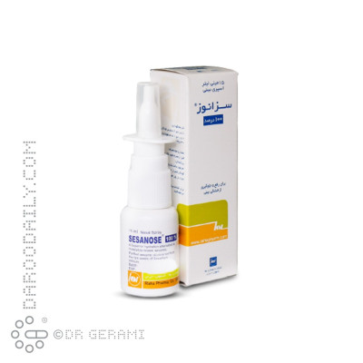 اسپری بینی ۱۰۰ درصد سزانوز رها ۱۵ میلی لیتری