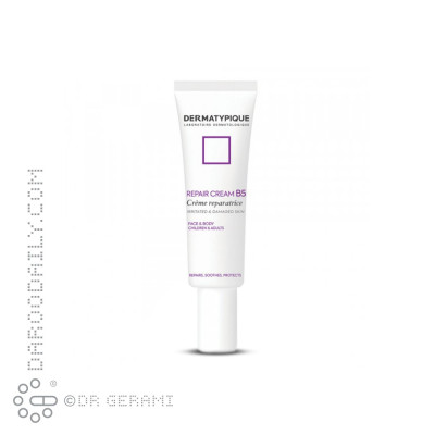 کرم ترمیم کننده پوست آسیب دیده حاوی ویتامین B5 درماتیپیک 30 میلی لیتری