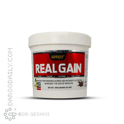 پودر رئال گین شکلاتی ویثر نوتریشن ۴۵۴۰ گرمی