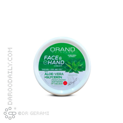 کرم مرطوب کننده حاوی عصاره آلوئه ورا اورند 180 میلی لیتری