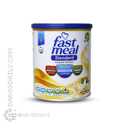 غذای کمکی فست میل استاندارد وانیلی اسمارت نوتریشن ۴۰۰ گرمی