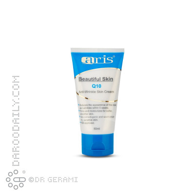 کرم ضد چروک پوست Q10 آریس 50 میلی لیتری