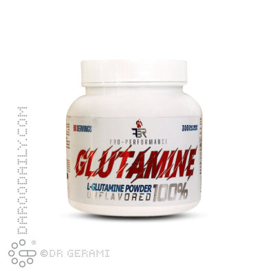 پودر ال گلوتامین اف بی آر ۳۰۰ گرمی