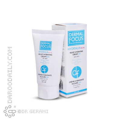 کرم مرطوب کننده پوست خشک مدل Hydralia Rich درمال فوکوس 40 میلی لیتری