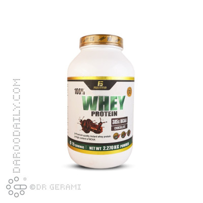 پودر پروتئین وی 100 درصد شکلاتی فول استار ۲۲۷۰ گرمی