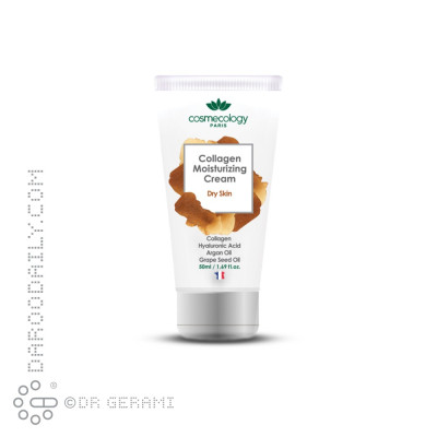 کرم مرطوب کننده پوست خشک حاوی کلاژن کاسمکولوژی 50 میلی لیتری