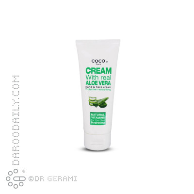 کرم مرطوب کننده دست و صورت حاوی آلوئه ورا کوکولا پاریس 75 میلی لیتری