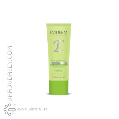 کرم ضد جوش پوست چرب مدل Evisebonorm اویدرم 40 میلی لیتری