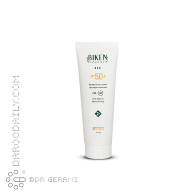 کرم ضد آفتاب رنگی پوست خشک SPF50 بیکن شماره +2
