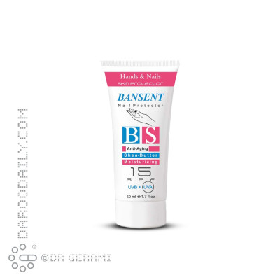 کرم مرطوب کننده و ضد آفتاب تخصصی دست و ناخن SPF15 بانسنت 50 میلی لیتری