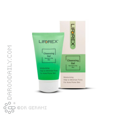 ژل شستشو پوست چرب لیپورکس 150 میلی لیتری