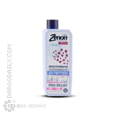 دهانشویه دندان حساس مدل Pro Relift زنون کامان 400 میلی لیتری