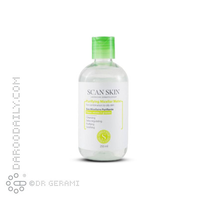 محلول میسلار واتر پوست چرب و مختلط اسکن اسکین 250 میلی لیتری