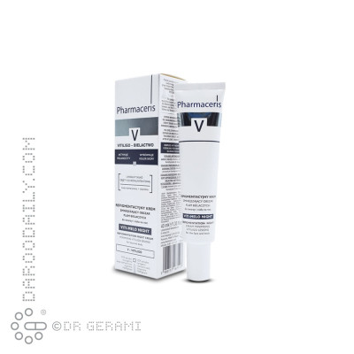 کرم شب پوست های ویتیلیگو مدل Viti Melo فارماسریز 40 میلی لیتری