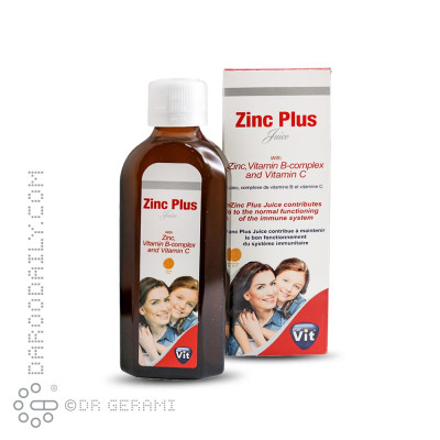 شربت زینک پلاس پرتقالی استار ویت 200 میلی لیتری